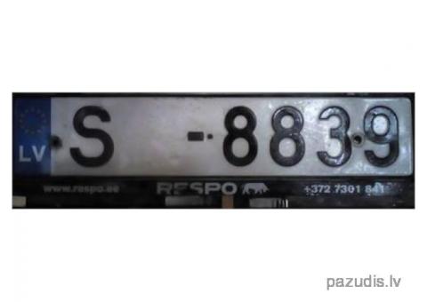 Atrasts Nr. S-8839